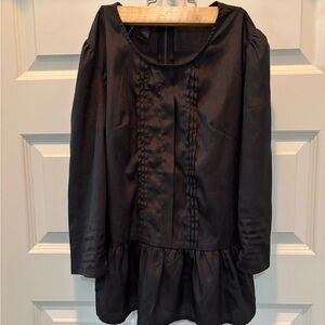 Elegant Black 3/4 Sleeve Blouse